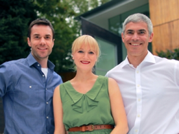 Dr. Giovanni Miletto, Lucy Jones and Shaw Somers (from left) Expert contributors for Cooking Channel's Food Hospital include Dr. Giovanni Miletto, Lucy Jones and Dr. Shaw Somers who hope to help cure patient's illness through exploring dietary needs.