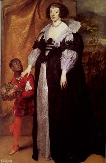 Queen Henrietta Maria Van Dyck