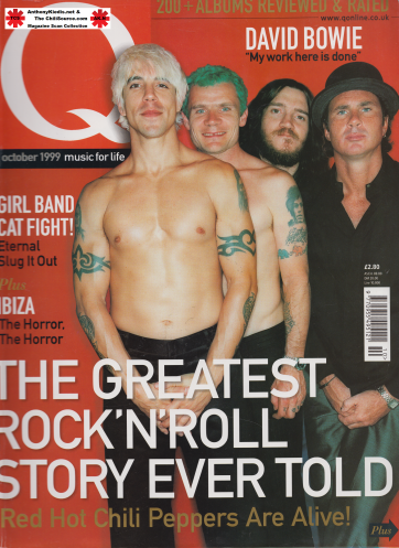 q-157-october-1999-rhcp-cover